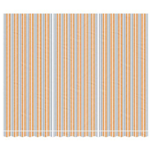 Резервно платнище за тенти, разноцветни ивици, 4,5x3,5 м