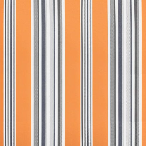 Резервно платнище за тенти, разноцветни ивици, 4,5x3,5 м