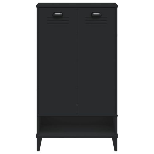 Шкаф за обувки VIKEN, черен, инженерно дърво