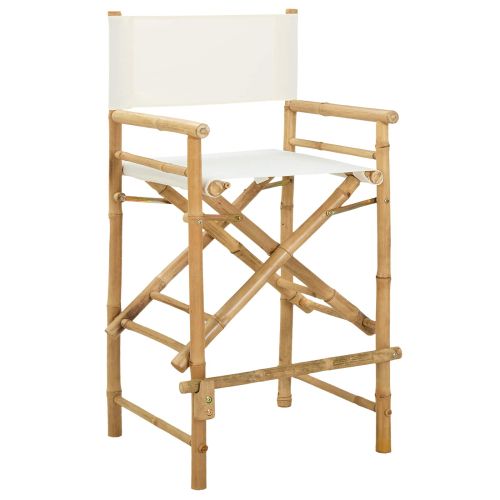 Сгъваем стол на директора 2 pcs Естествен 58 x 48 x 115 см