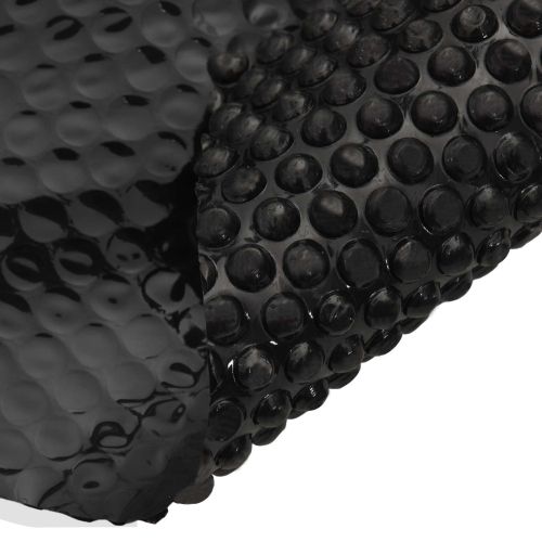 Покритие за басейн Изключително тежко Черно Ø 250 см 0,4 мм ПЕ