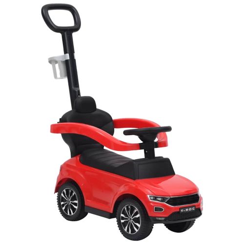 Кола за бутане Volkswagen T-Roc, червена