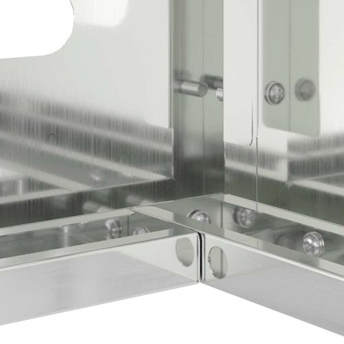 Покритие за климатик Сребрист 90 x 40 x 60 см