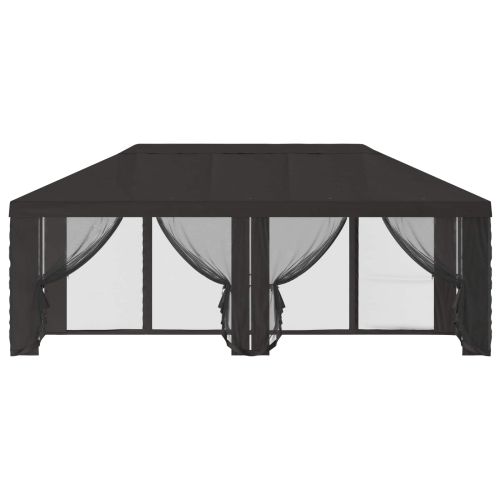 Покривало за беседка с стени Антрацит 600,5 x 300,5 см