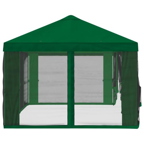 Покривало за беседка с стени Зелено 600,5 x 300,5 см Полиестер