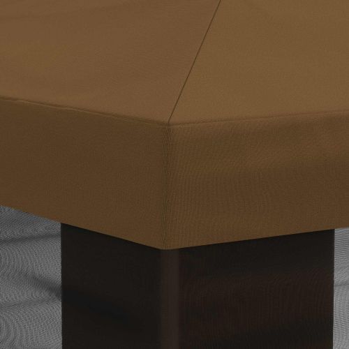 Покривало за беседка с стени Таупе 600,5 x 300,5 см Полиестер