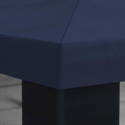 Покривало за беседка с стени Синьо 600,5 x 300,5 см Полиестер