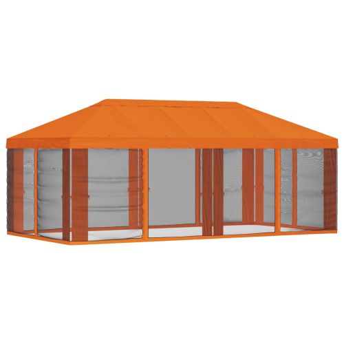 Покривало за беседка с стени Оранжево 600,5 x 300,5 см