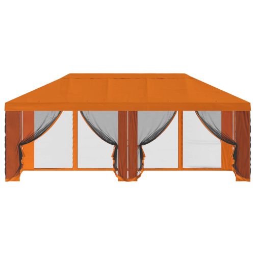 Покривало за беседка с стени Оранжево 600,5 x 300,5 см