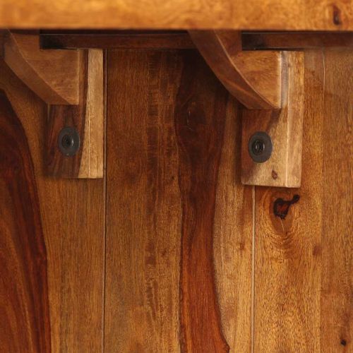 Бюфет/бюро, акациево дърво масив, кафяво