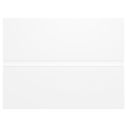 Долен шкаф за мивка, бял, 60x38,5x45 см, инженерно дърво