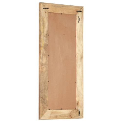 Ръчно резбовано огледало, 110x50x2,5 см, мангово дърво масив