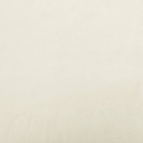 Комплект дивани 3 части с възглавници, кремав, кадифе