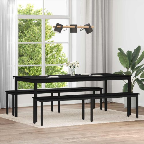 Пейка Черния дъб 200 x 35 x 45 см Инженерно дърво