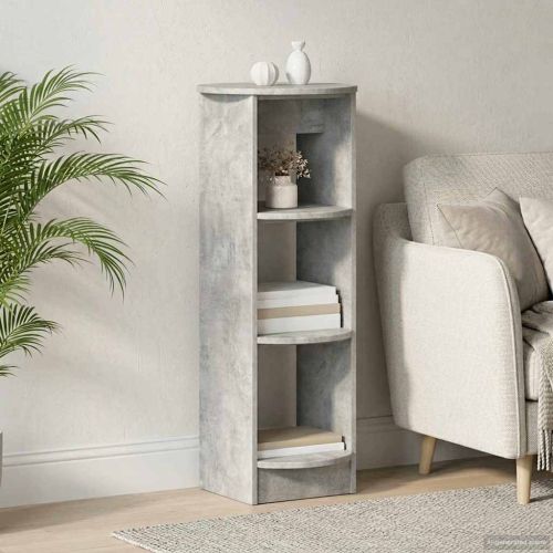 Страничен шкаф Бетонно Сиво 40 x 40 x 100 cm