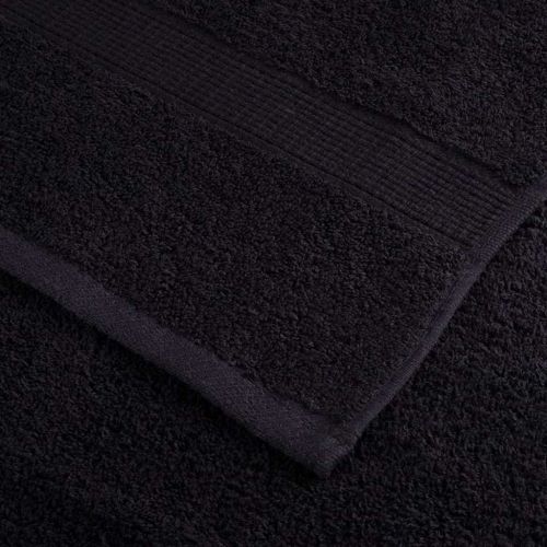 Хавлия за гости SOLUND 4 pcs Черно 15 x 21 cm 550 gsm
