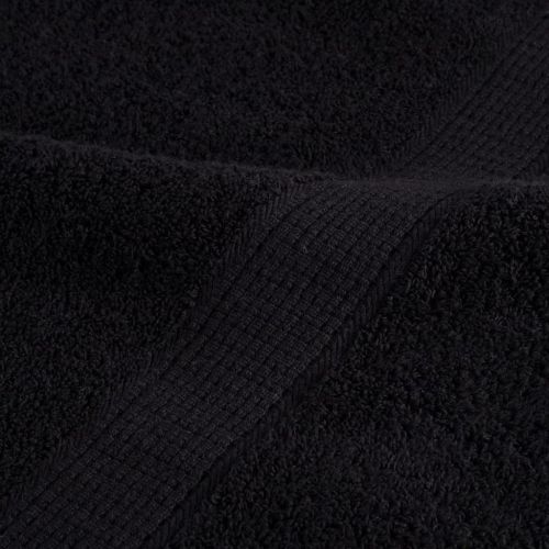 Хавлия за гости SOLUND 10 pcs Черно 15 x 21 cm 550 gsm