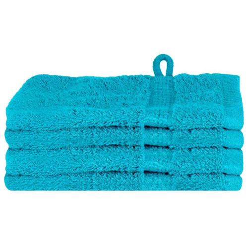 Хавлия за гости SOLUND 4 pcs Тюркоаз 15 x 21 cm 550 gsm