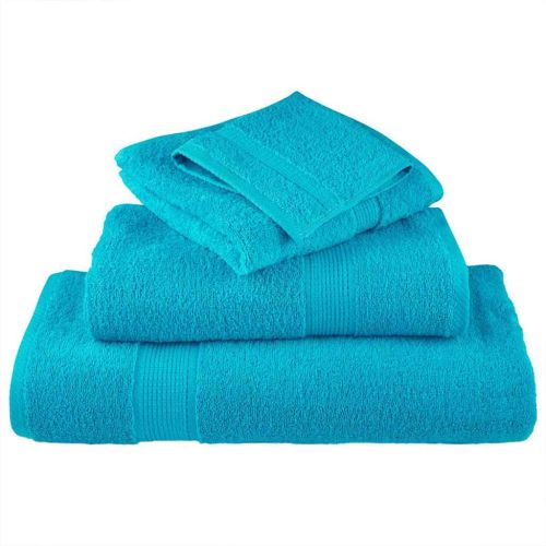 Хавлия за гости SOLUND 4 pcs Тюркоаз 15 x 21 cm 550 gsm