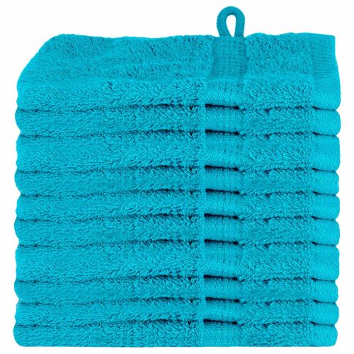 Хавлия за гости SOLUND 10 pcs Тюркоаз 15 x 21 cm 550 gsm