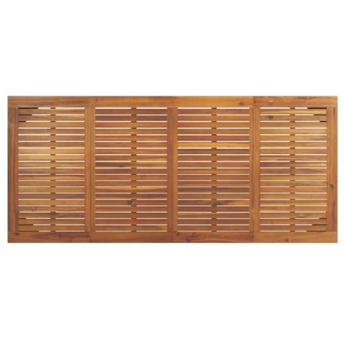 Градинска маса с крака тип фиби 200x90x75 см масивна акация