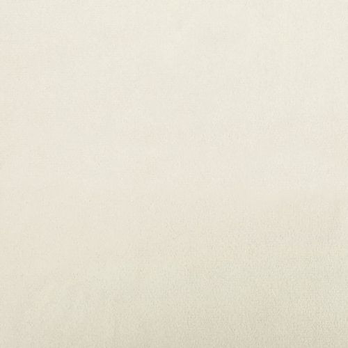 Комплект дивани от 2 части с възглавници, кремав, кадифе