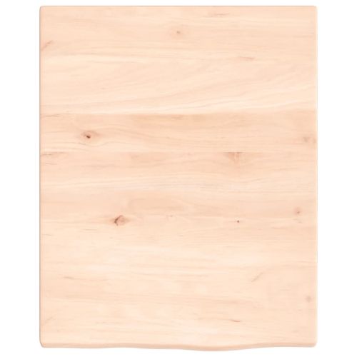 Стенен рафт за мивка, стомана и масивно дърво дъб