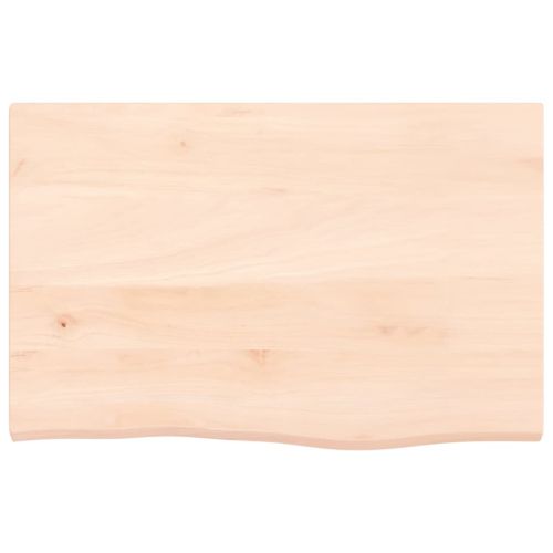 Стенен рафт за мивка, стомана и масивно дърво дъб