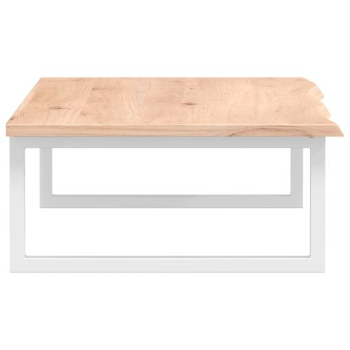 Стенен рафт за мивка, стомана и масивно дърво дъб