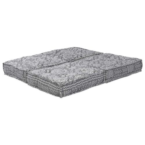 Модулен диван 2 pcs Светлосиво 140 x 70 x 36 см Текстил