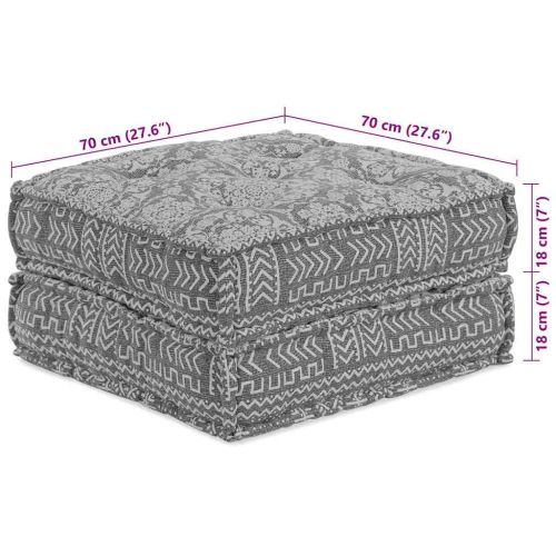 Модулен диван 2 pcs Светлосиво 140 x 70 x 36 см Текстил