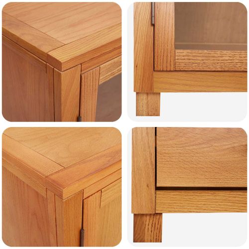 Комплект за съхранение на мебели с врата Кафяво Инженерно дърво