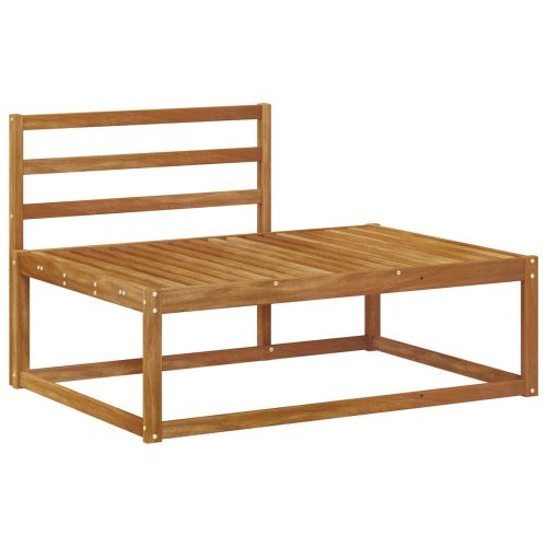 Комплект дивани за открито 7 Брой Естествен