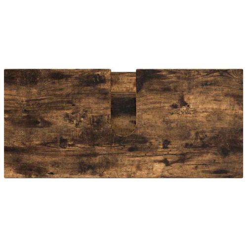 Комплект мебели за баня с чекмедже с рафт 2 pcs Димян дъб