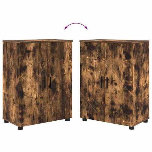 Комплект мебели за баня с чекмедже с рафт 4 pcs Димян дъб