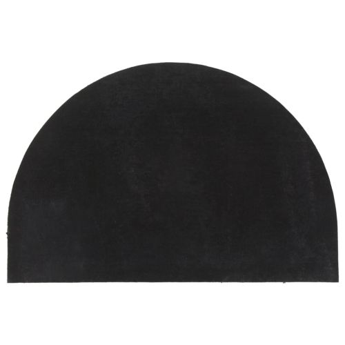 Изтривалка за врата черна 60x90 см тъфтинг кокосова влакна