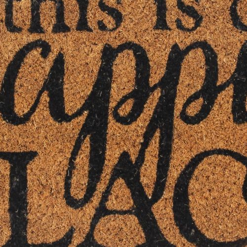 Изтривалка за врата натурална 40x60 см тъфтинг кокосови влакна