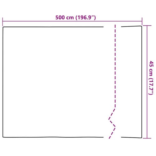 Статично прозорчно фолио 45 x 500 см ПВЦ