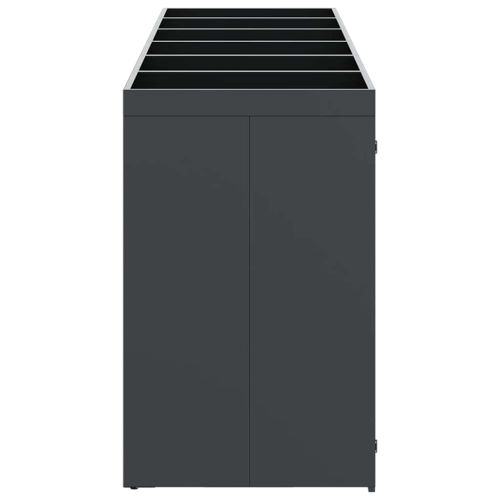 Контейнер за съхранение на 3 коша 340 x 77.5 x 115.5 см Стомана