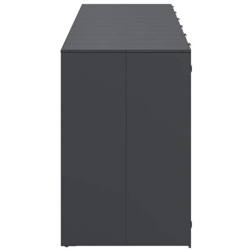 Контейнер за съхранение на 3 коша 340 x 77.5 x 115.5 см Стомана