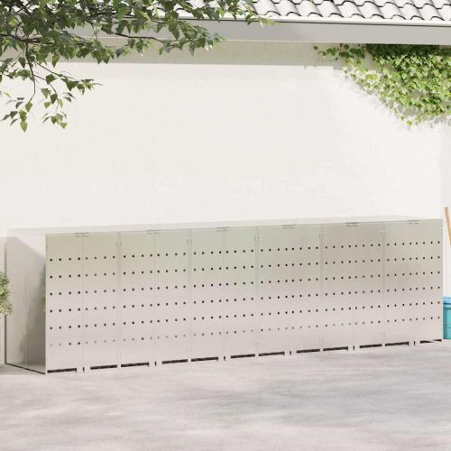 Контейнер за съхранение на 3 коша 340 x 77.5 x 115.5 см