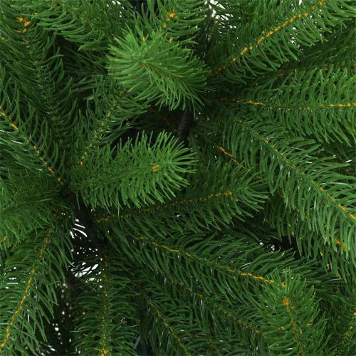Коледно дърво с 300 LED светодиода с поставка Зелен 240 cm ПЕ
