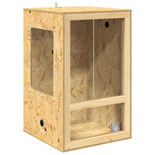 Терариум Кафяво 50 x 50 x 130 см ОСБ