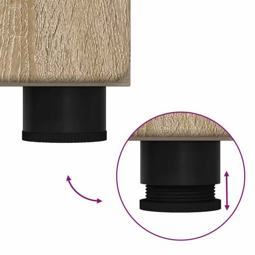 Комплект мебели за баня TULUM 3 pcs Сонома дъб 60 x 34 x 63 см