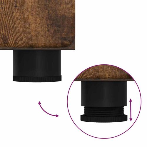 Комплект мебели за баня TULUM 3 pcs Димян дъб 60 x 34 x 63 см