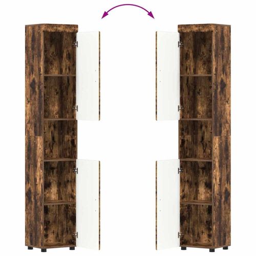 Комплект мебели за баня TULUM 3 pcs Димян дъб 60 x 34 x 63 см