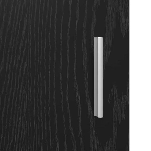 Скейдбордове с чекмедже Corona 2 pcs Черния дъб 59 x 39 x 80 см