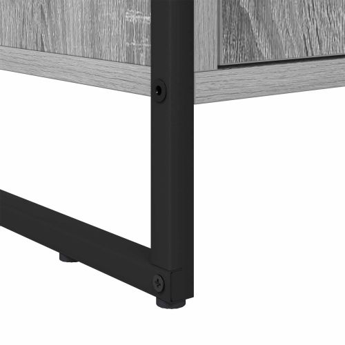 Шкаф за книги 2 pcs Сив Сонома 99,5 x 30 x 108 см