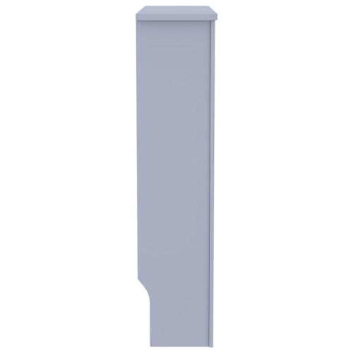 Калъф за радиатор Сив 78 x 19 x 81,5 см Инженерно дърво