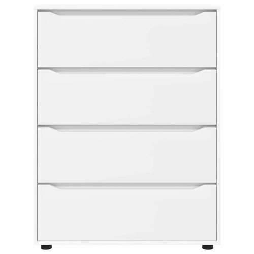 Шкафове за съхранение Бяло 80 x 48 x 105 см Инженерно дърво